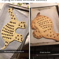 Trying to make dinosaur cookies