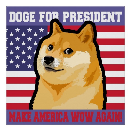 Vote Doge, Make America WOW again! - meme