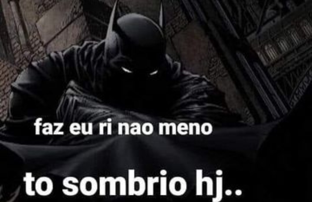 Batman sobrio - meme