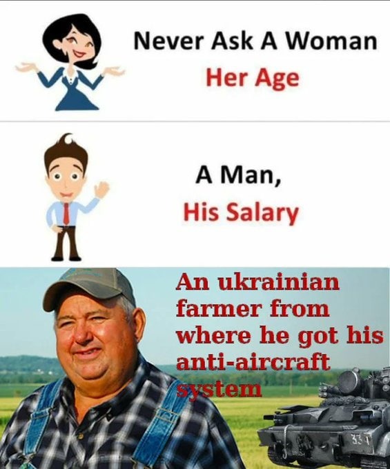 Ukranian farmer - meme