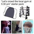 Local gym starter pack