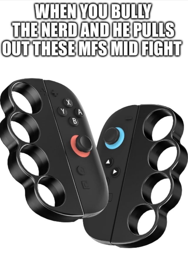 When the nerd you bullied brings aimbot to the fight - meme