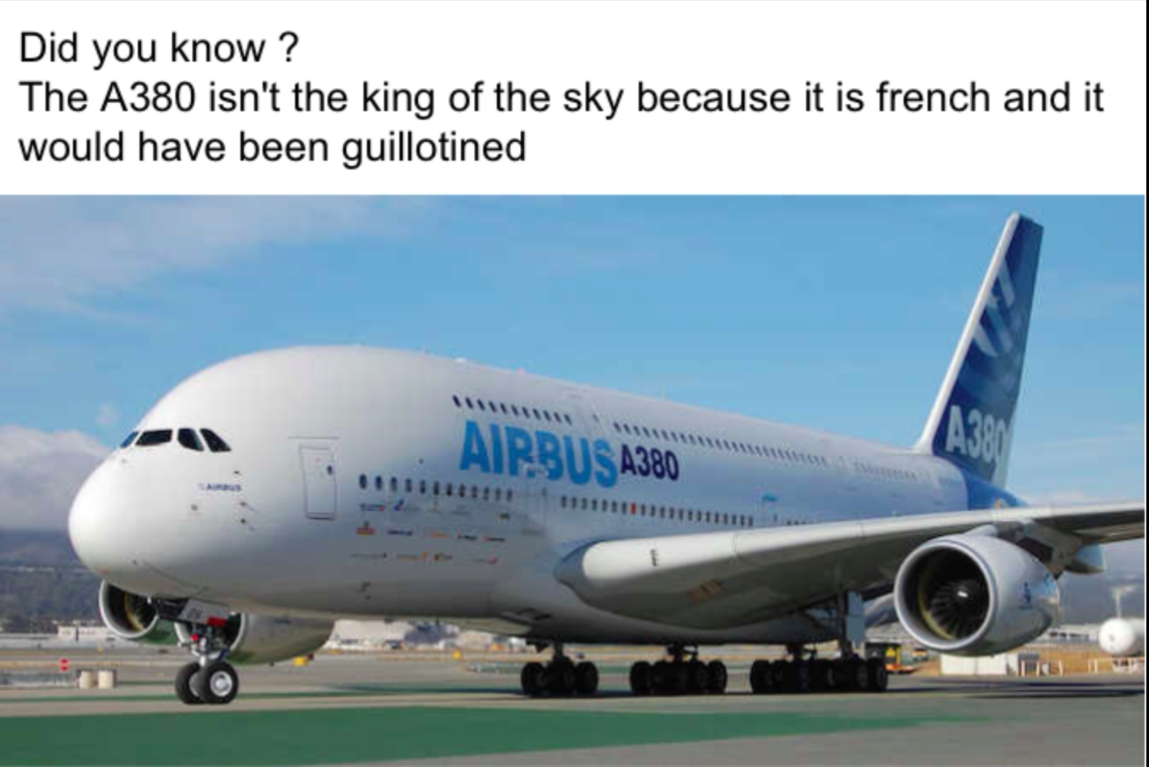 A380 - meme