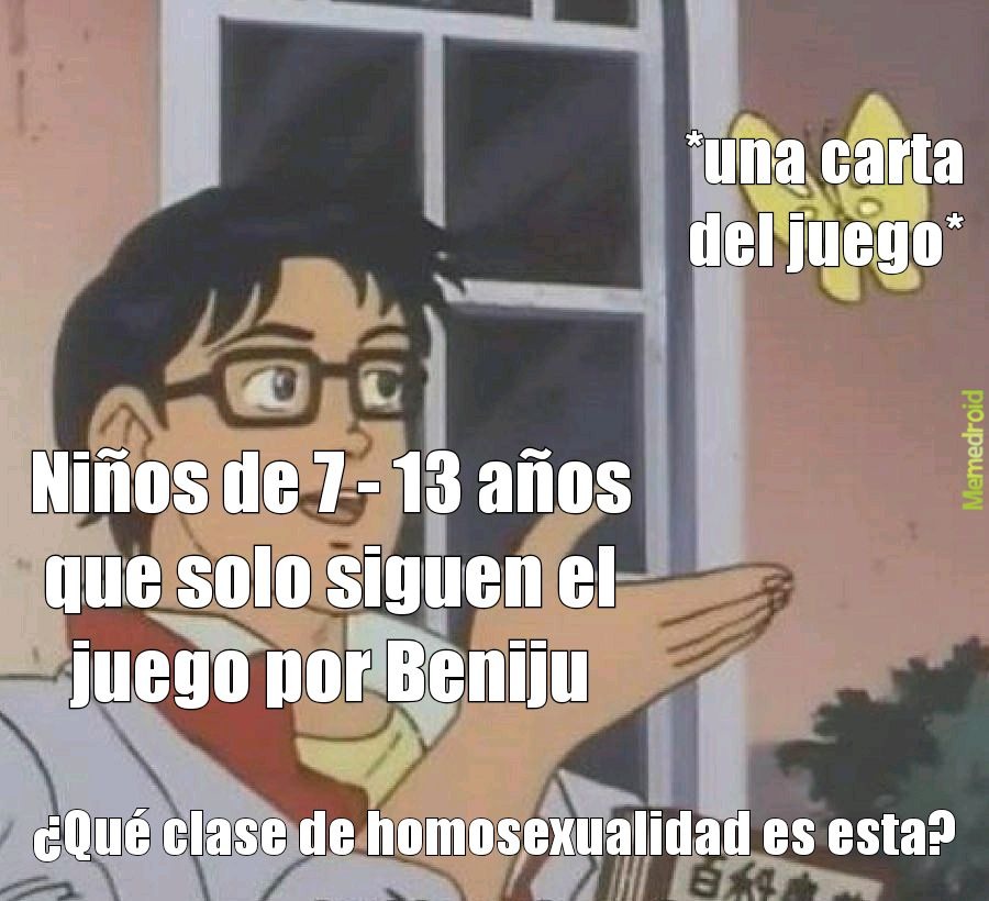 El fandom de Beniju be like: - meme