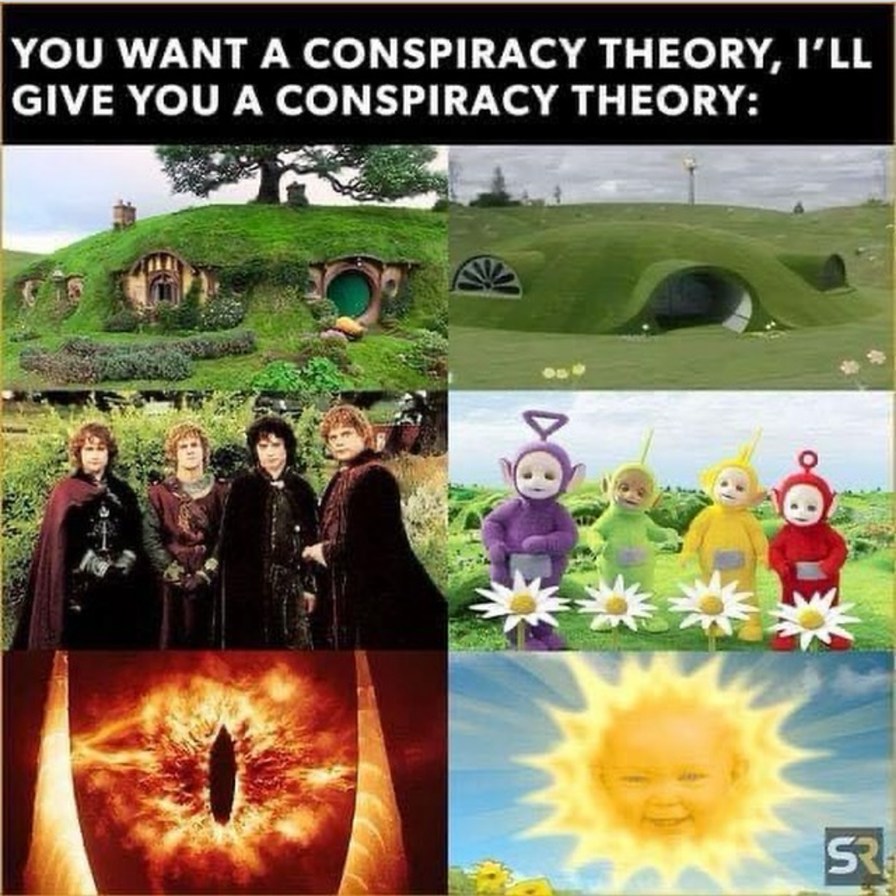 Lord of the tubbies - meme