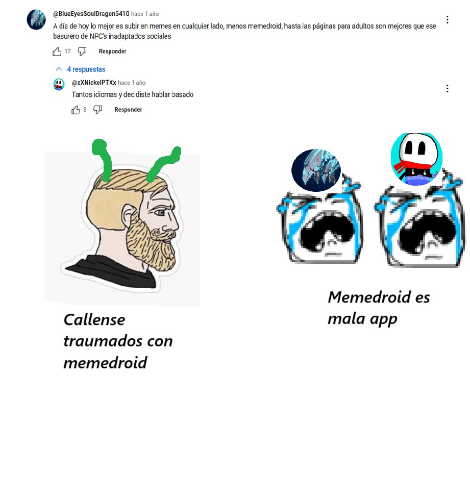 los haters de memedroid son unos nenes downsitos bien ardidos