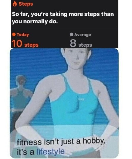 Fitness - meme
