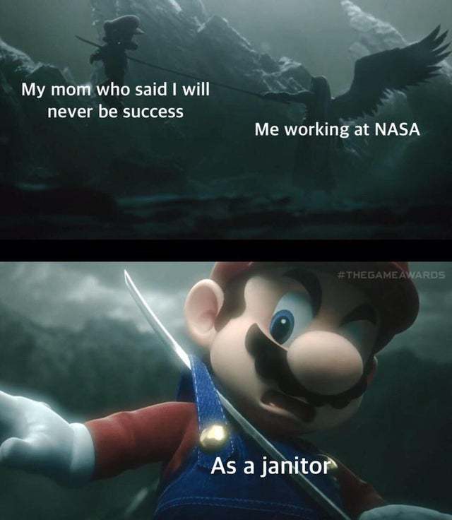 Working at NASA - meme