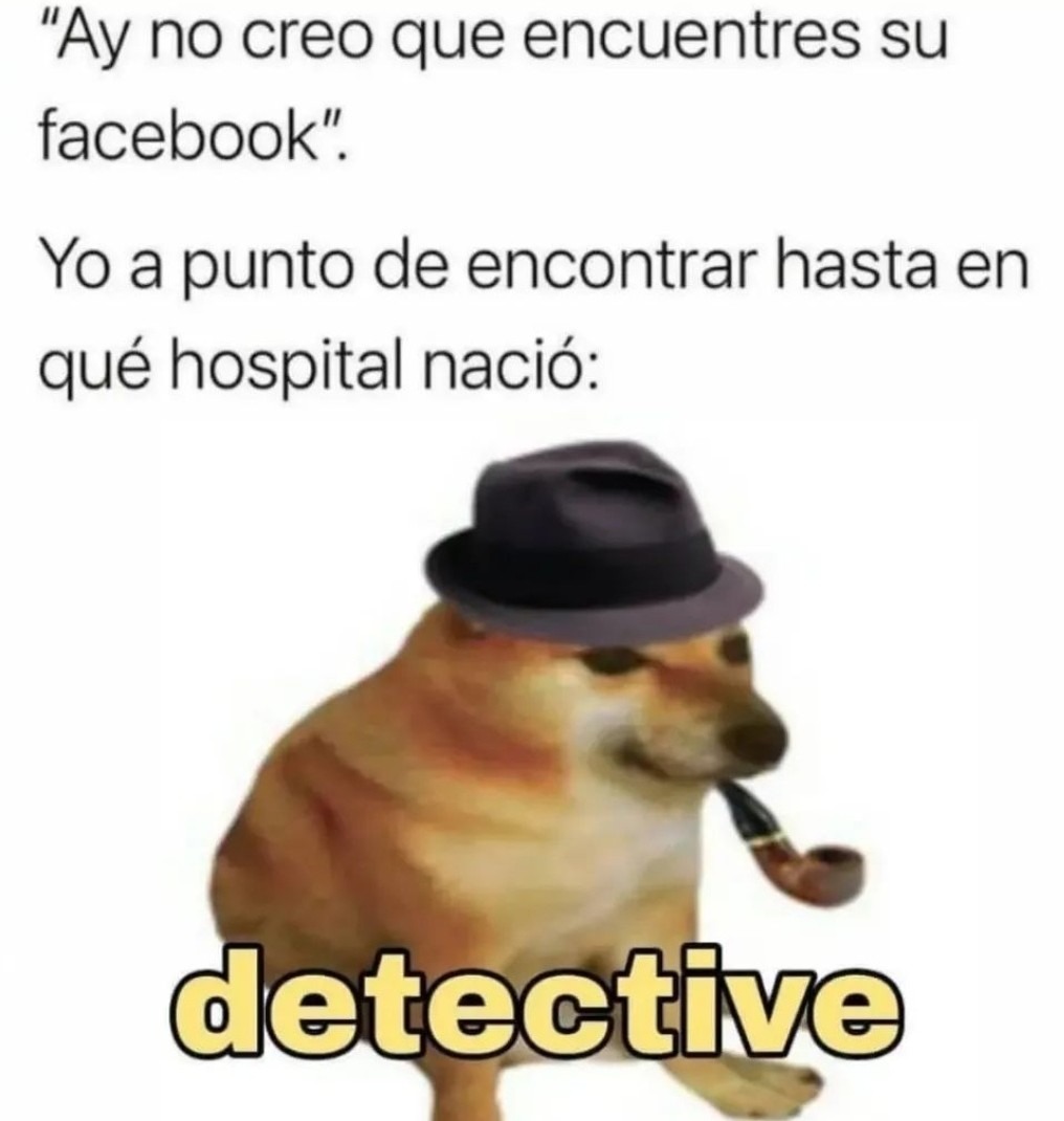 Detective - meme