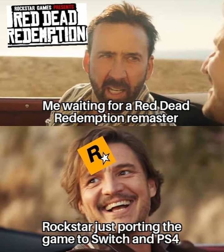 Rockstar do something else - meme