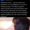 Playstation is backing up!