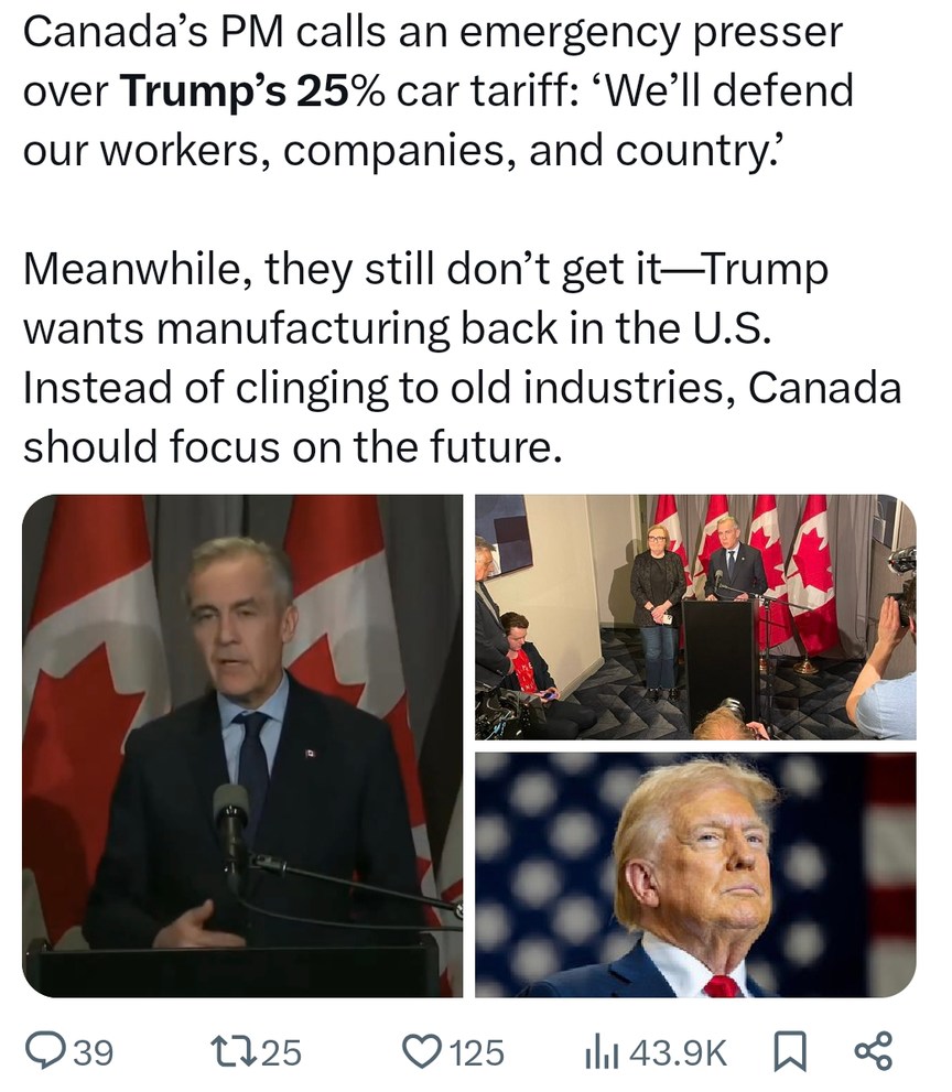 Canada's mad but still doesn't get what Trump’s trying to do - meme