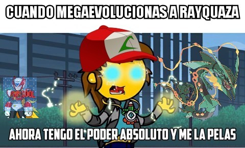 Mega Rayquaza - meme