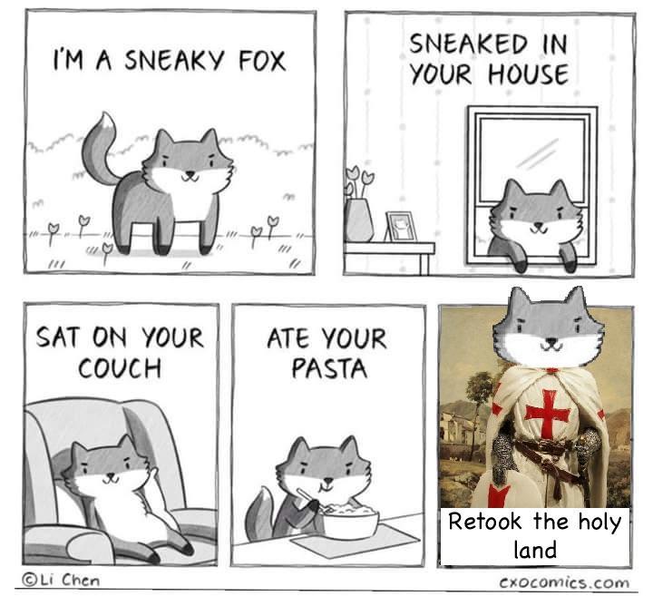 Good fox - meme