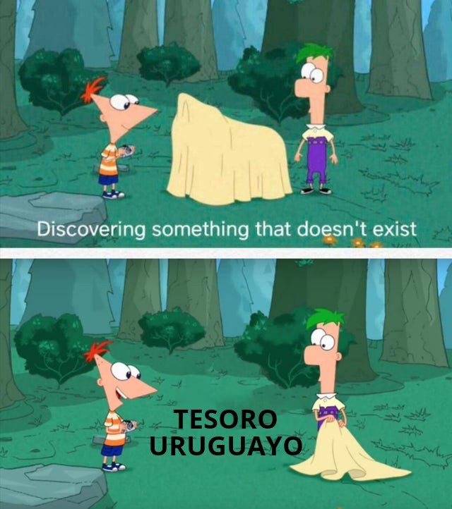 TESORO URUGUAYO - meme