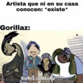 Gorillaz = Humildad