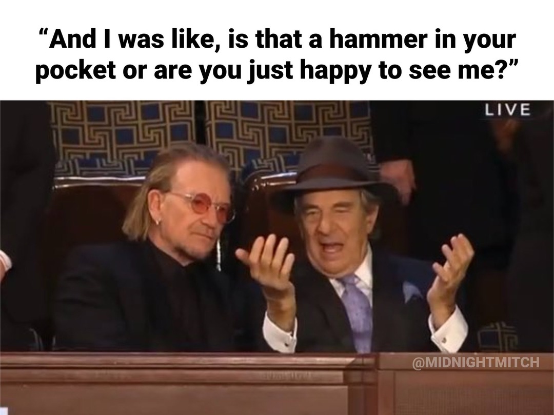 Pelosi Hammer Time - meme