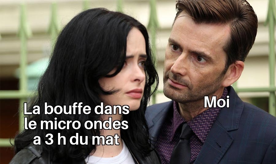 Meme sur le micro ondes a 3 h du matin