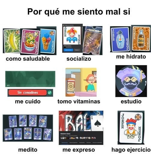 Cuando haces todo bien y aún así el cerebro se siente mal - meme