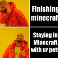 Don't leave Minecraft
