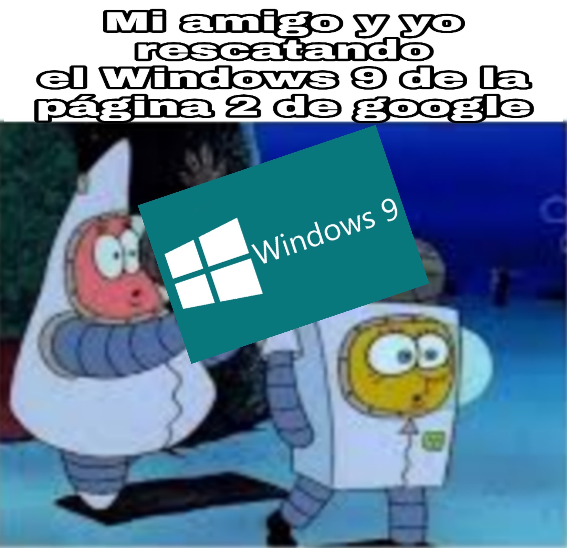 Jajas el Windows 9 - meme