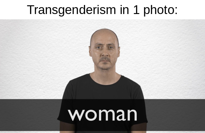 transgender? more like retarded - meme