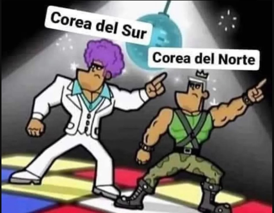 Odio Corea del norte - meme