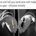 Either way ur gay