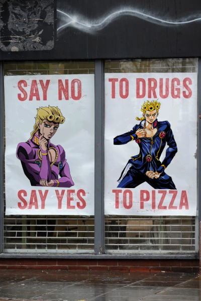 say no say yes to drugs to pizza - meme