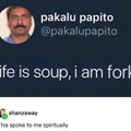 I love soup