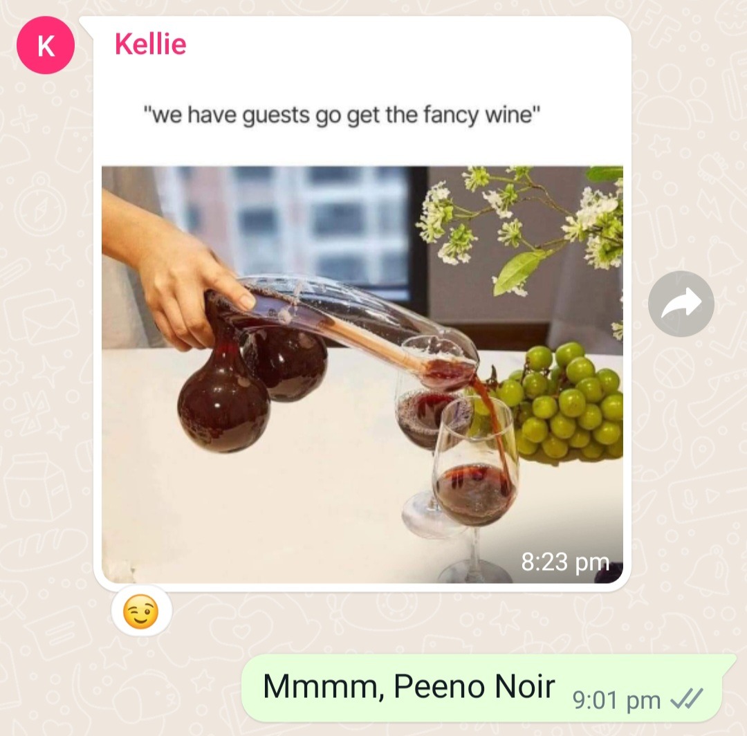 Wine pourer - meme