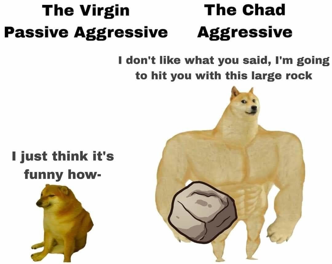 Pawsive-agGrrressive - meme