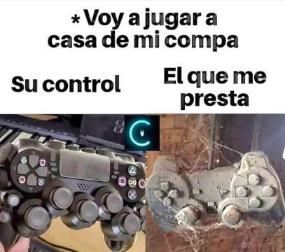 ese control lo saco del area 51 - meme
