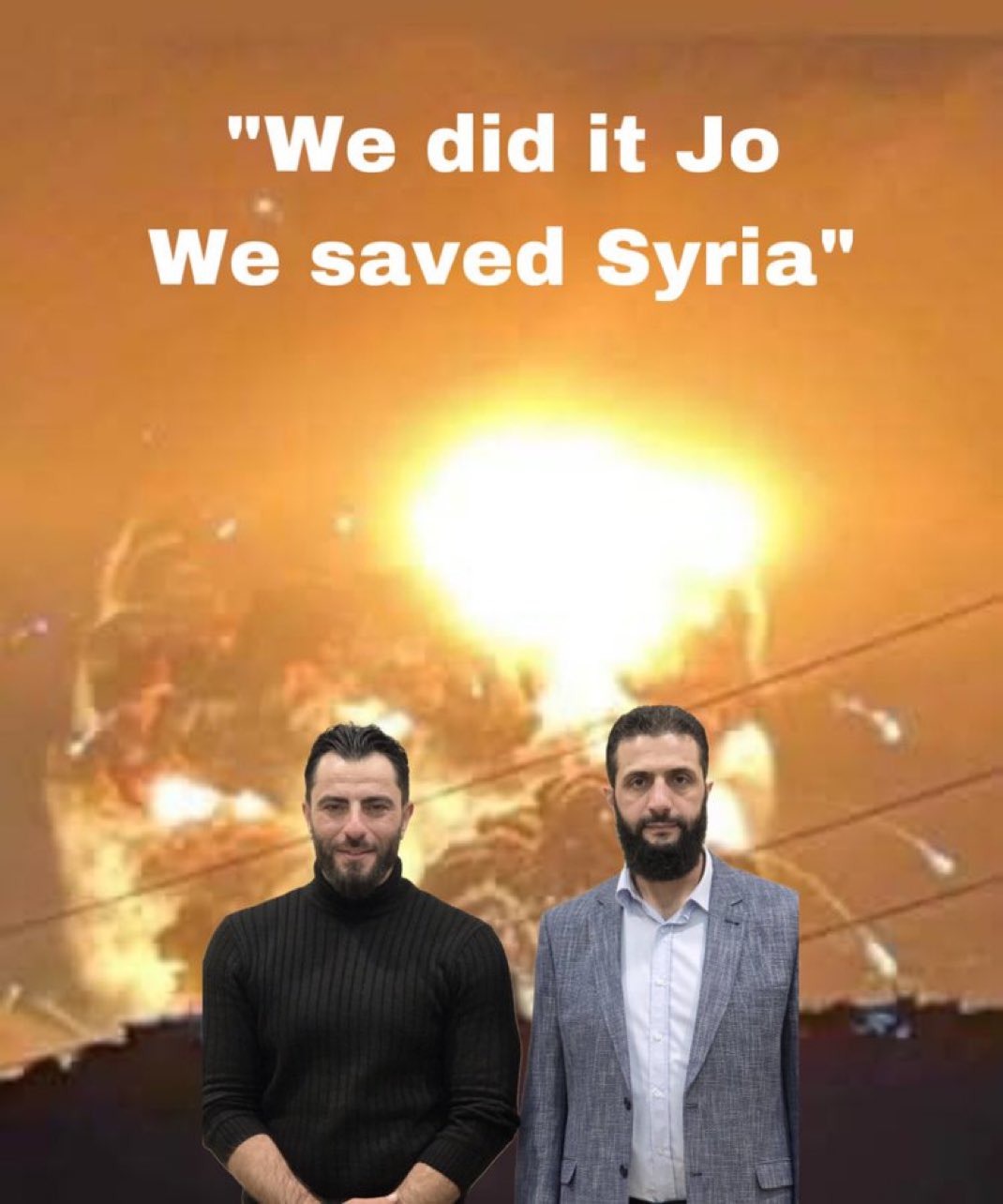 dongs in a syria - meme
