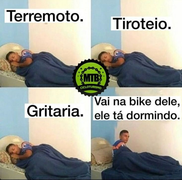 Minha bike não - meme