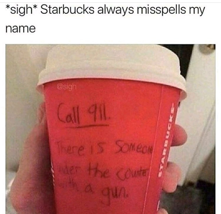 why Starbucks why - meme