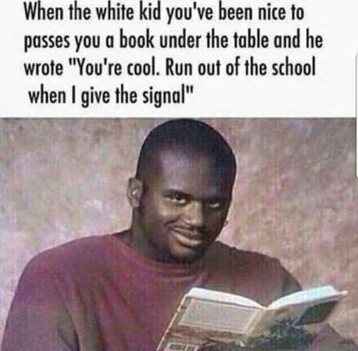 WHEN THE WHITE KID... - meme