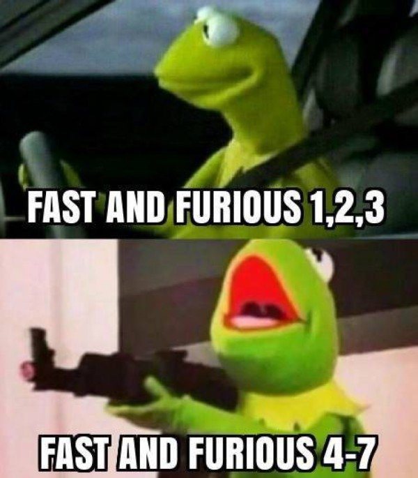Fast and Furious - meme