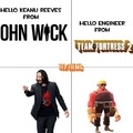 not funny didn't laugh but keanu