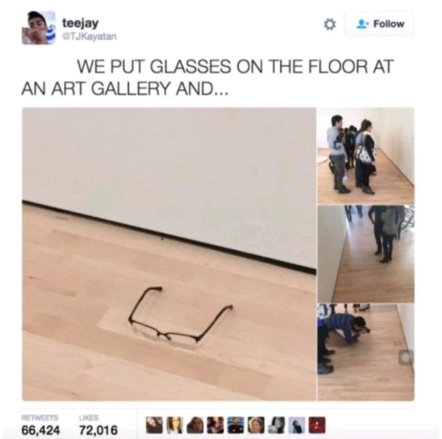 Modern art these days - meme