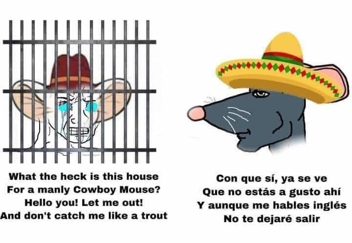 Ratón Vaquero - meme