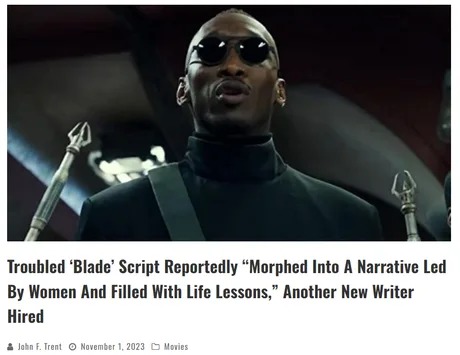 About the Marvel's Blade movie - meme