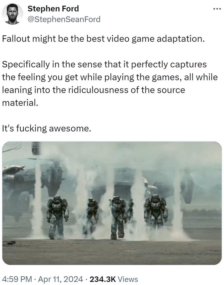 Fallout new series meme