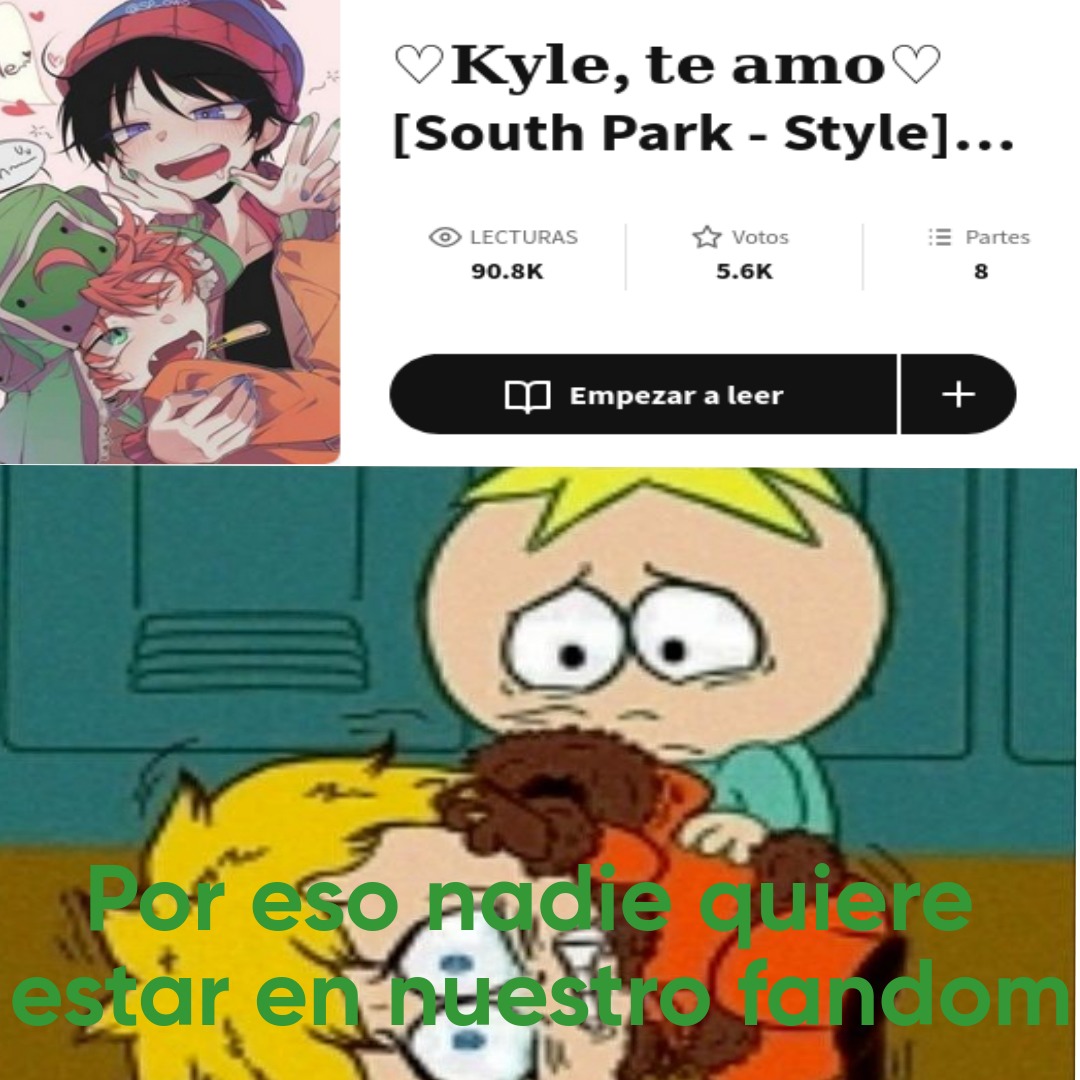 Estaba buscando un wattpad basado en un meme y me encontré esto...