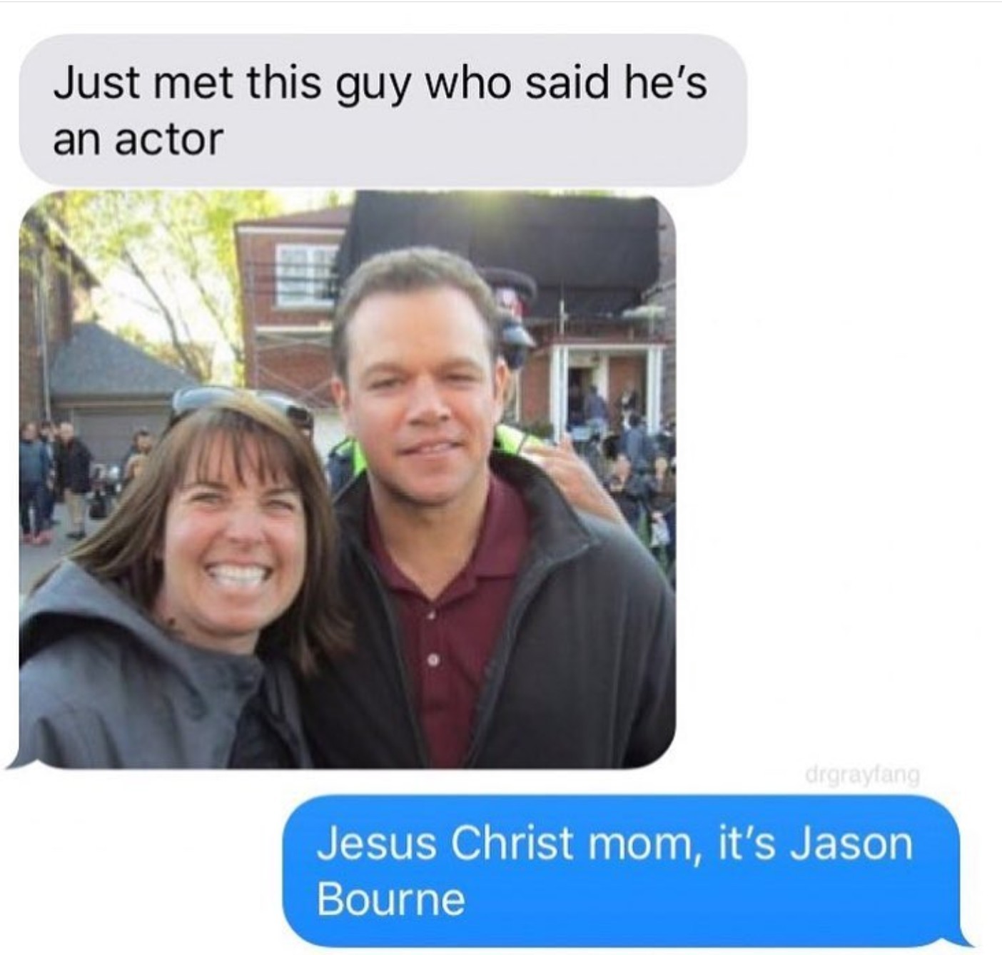 Jesus Christ it's Jason Bonesanctum - meme