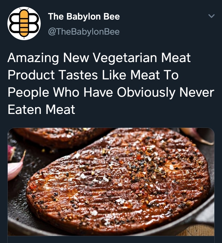 Damn vegetarians - meme