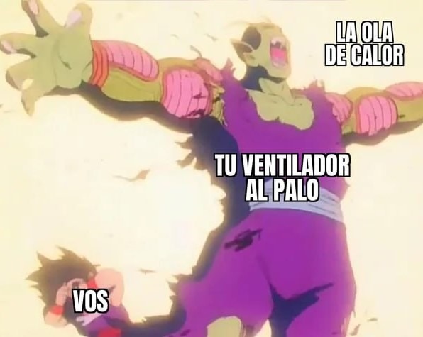 Meme de ola de calor 2024