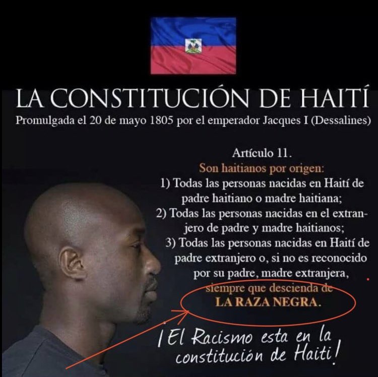 When, Haiti es racista :motherofgod: - meme
