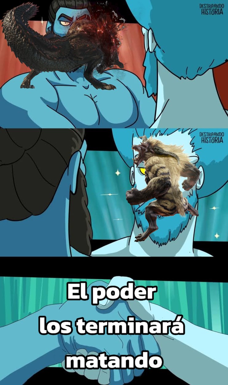 No he cazado a ninguno de los dos, pero he visto que son un dolor de cabeza andante. - meme