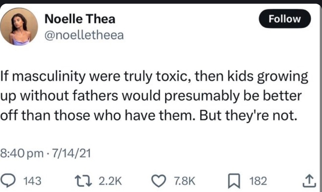Kids without dads aren’t thriving and nobody’s talking about it - meme